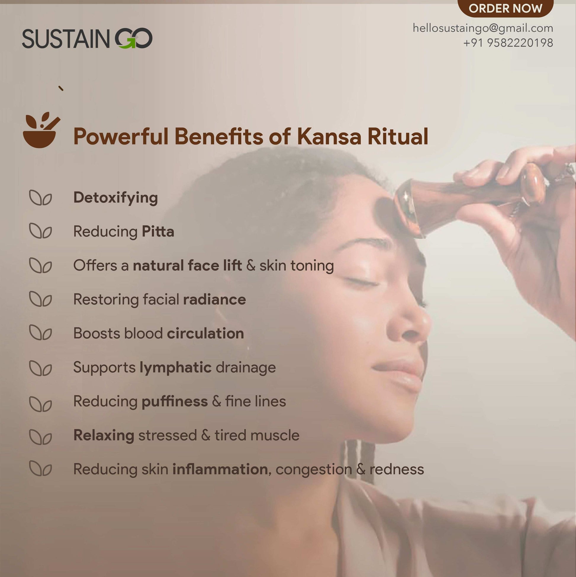 SustainGo Kansa wand double side