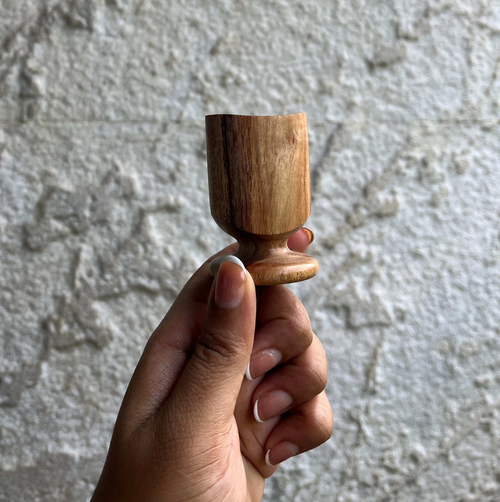 SustainGo Neem Wood Eye Wash Cups