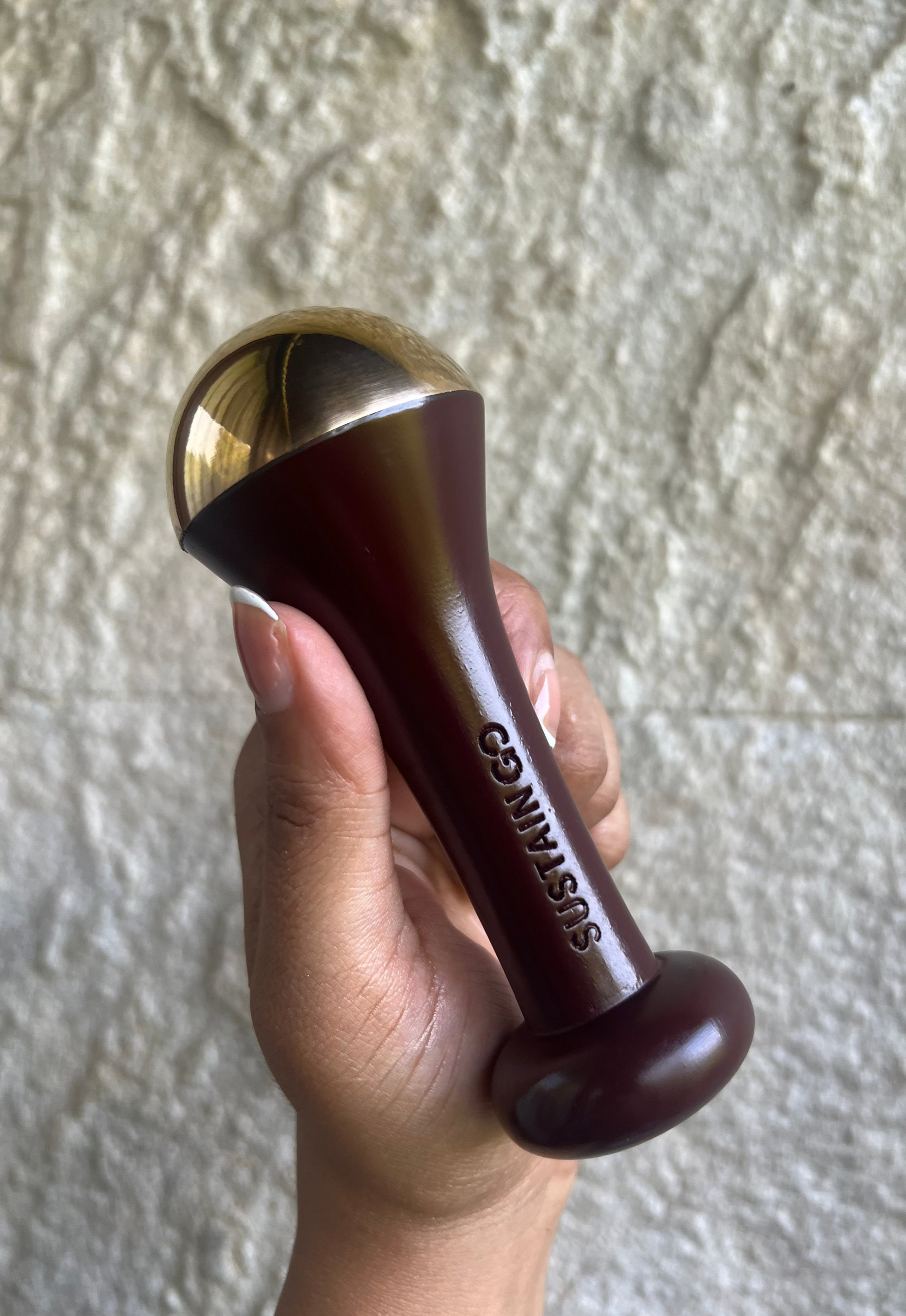 SustainGo Kansa Wand | Ayurvedic massager for face, body & hair