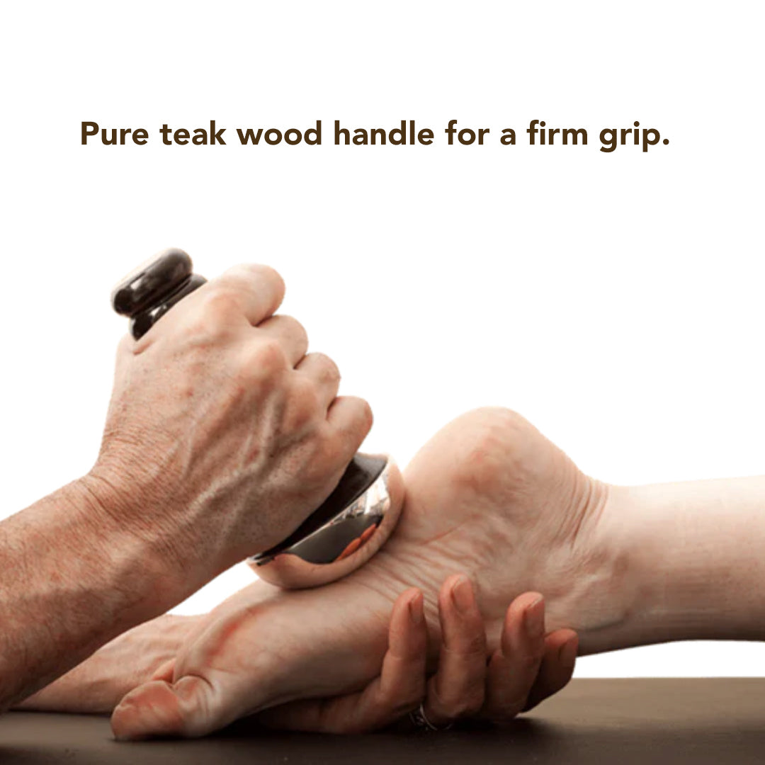 SustainGo Kansa Wand | Ayurvedic massager for face, body & hair